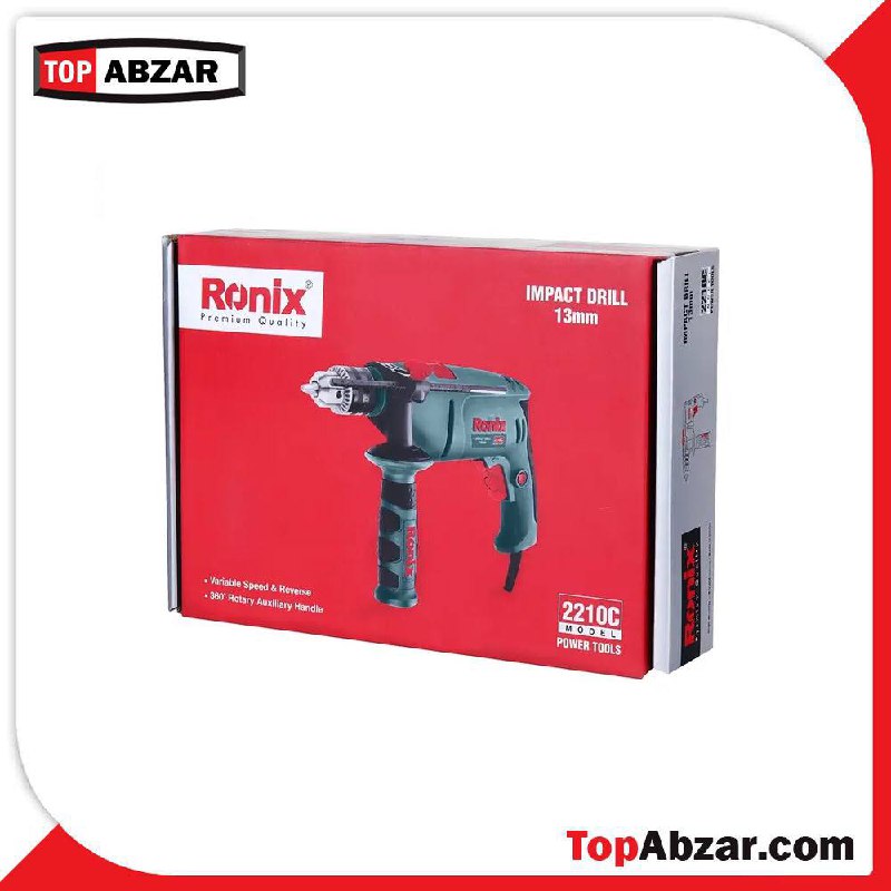 ⭐️ دریل 13 چکشی رونیکس مدل 2210C