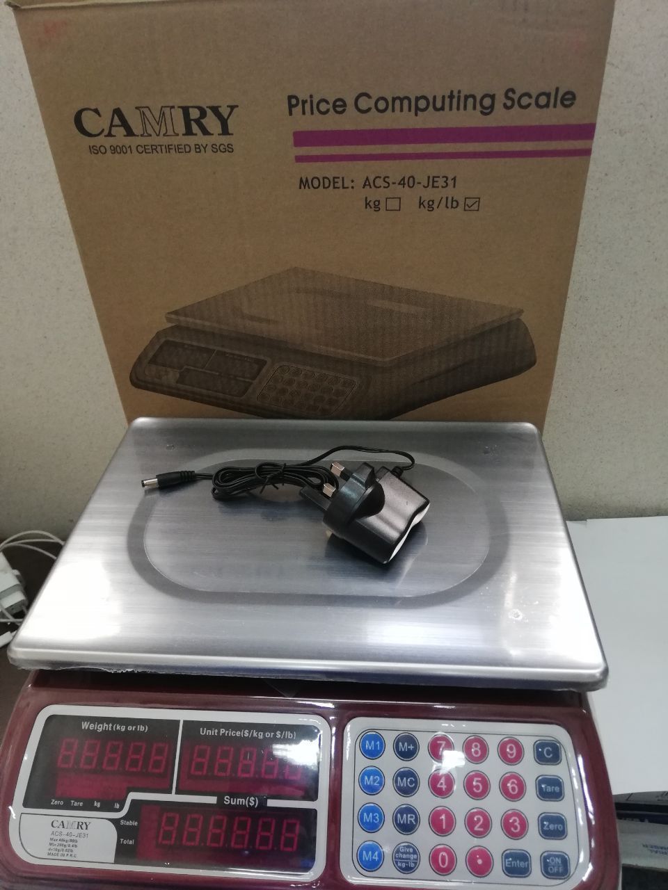  توزیع ترازو 30 کیلویی دیجیتال درجه یک CAMRY (کمری)
