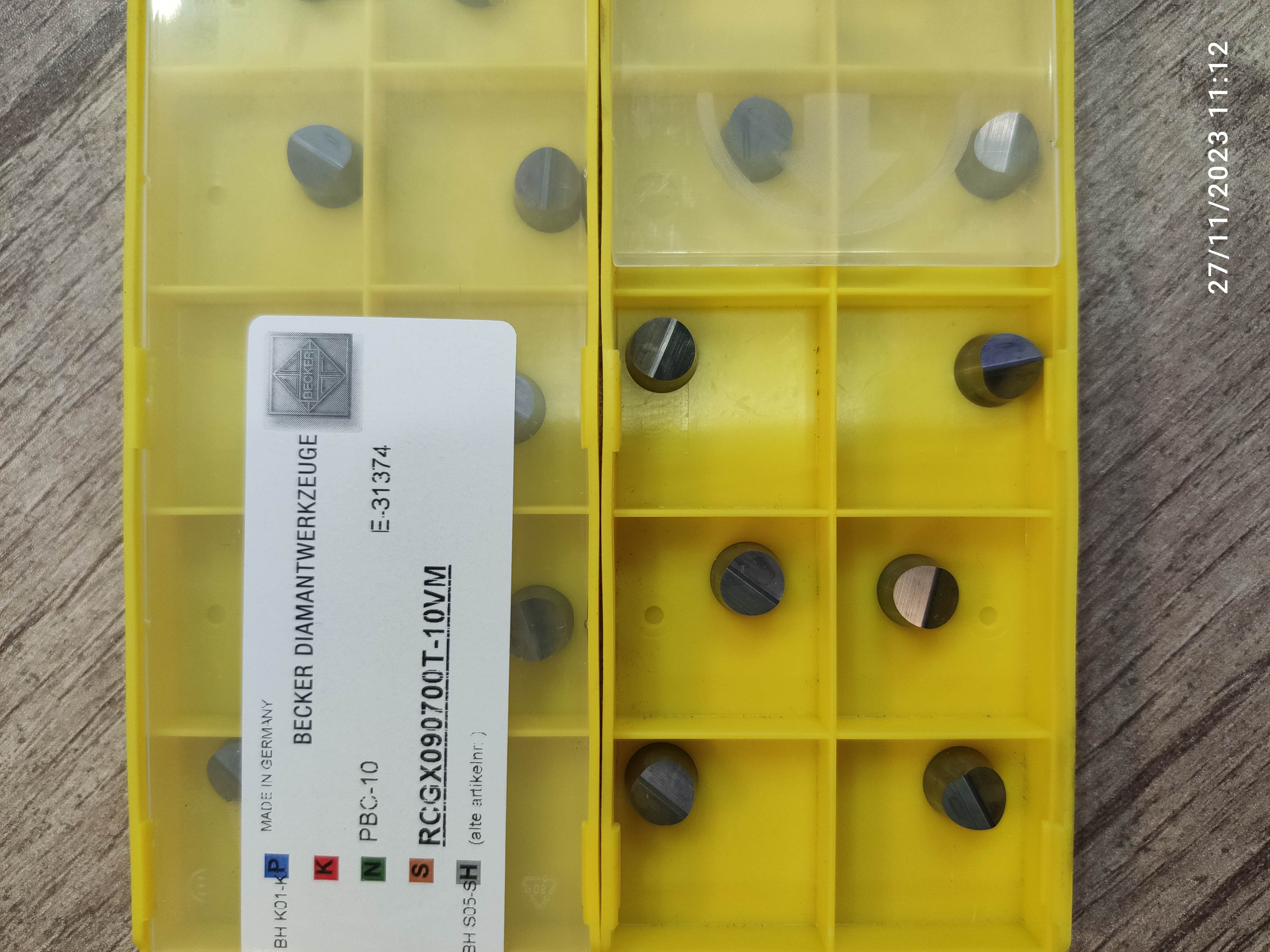 ابزار کومت بورس الماسهای نوک CBNو pcd 