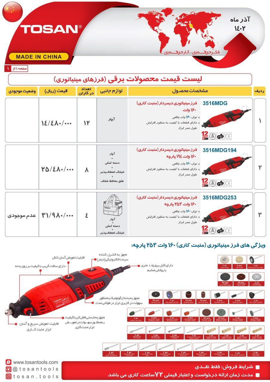 ⭕⭕فروشگاه ابزار طوسی⭕⭕