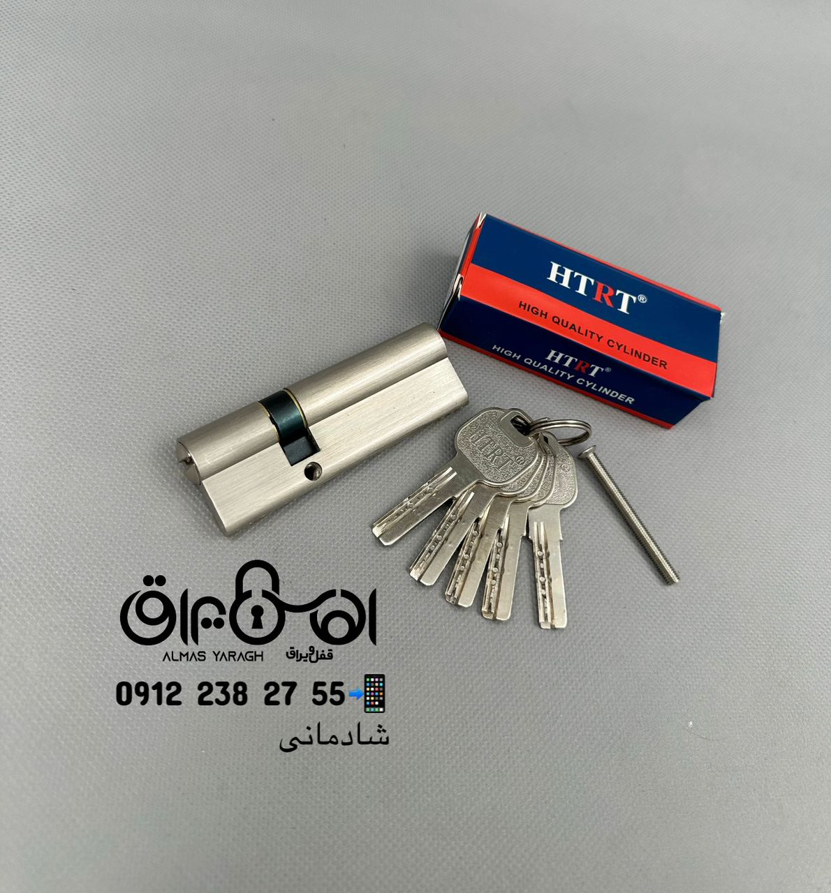 ⭐️سیلندر ۹سانت کنار(۶۰-۳۰) HTRT⭐️ ساچمه برنج،کلید بلند،کیفیت عالی کارتن:۱۲۰عدد کانال واتس اپ: https:
