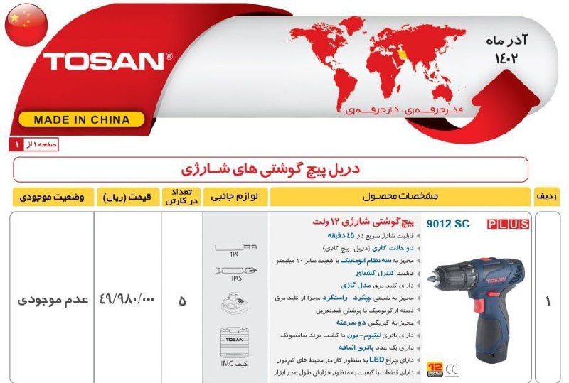 ⭕⭕فروشگاه ابزار طوسی⭕⭕