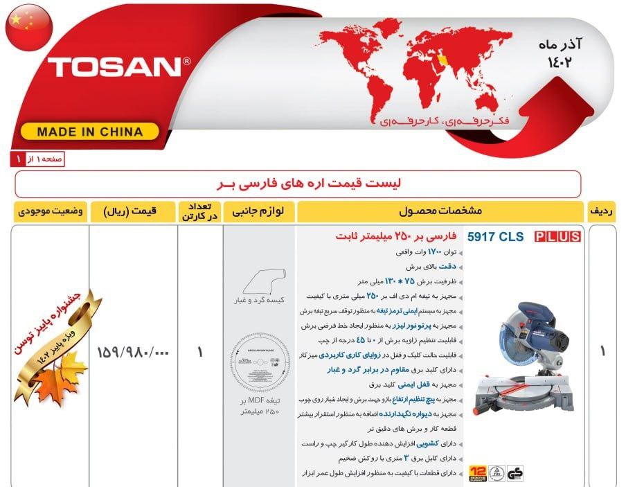 فارسی بر ثابت توسن