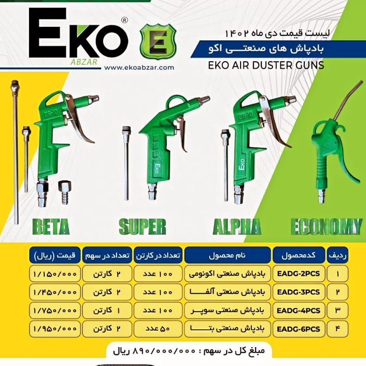 ⭕️بادپاش های صنعتی EKO ⭕️