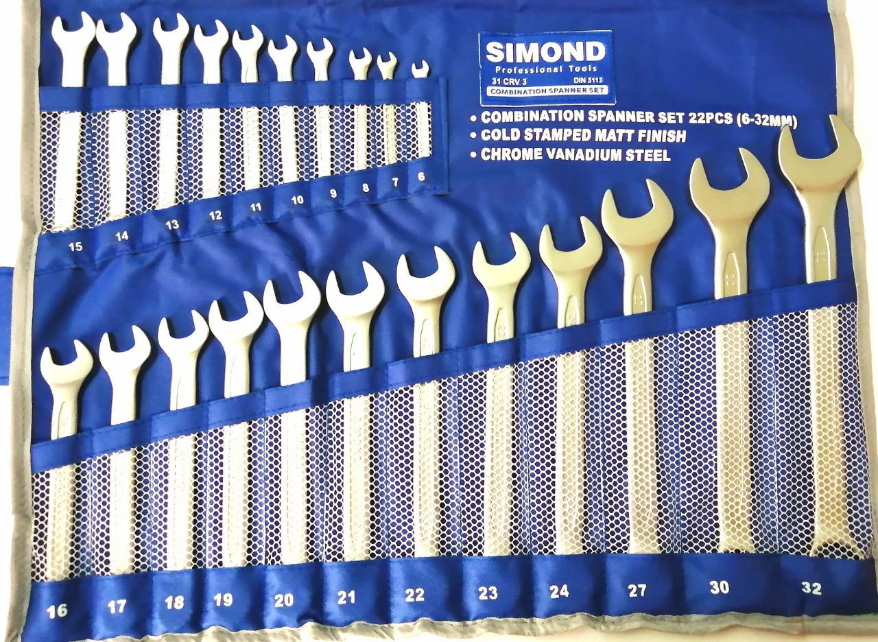 آچار یکسر 22عددی کیفی simond 