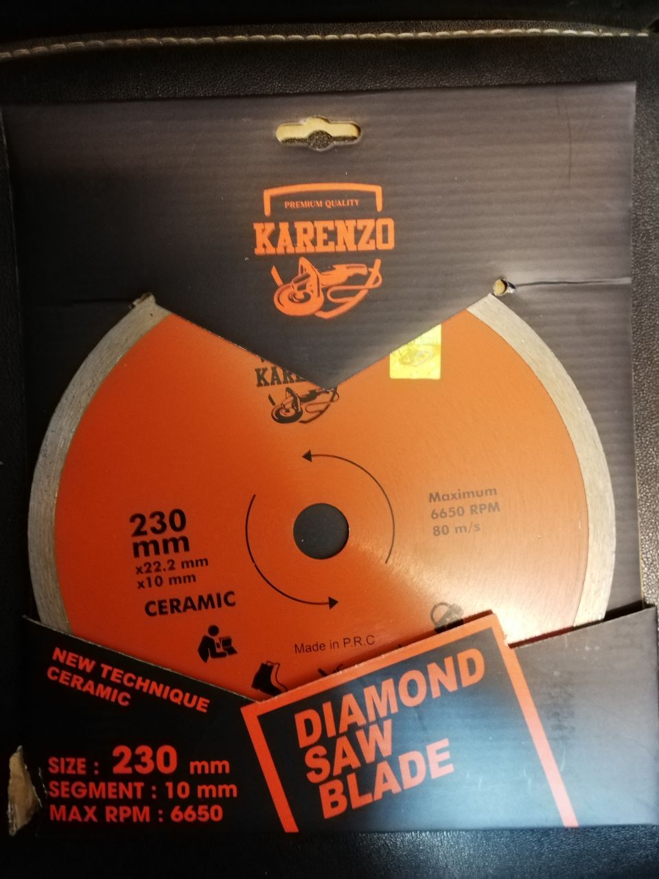  سرامیک بر 230 KARENZO (کارنزو)