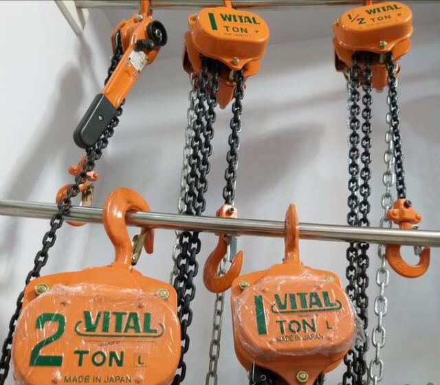 پخش دسته اول جرثقیل دستی زنجیری ویتال 