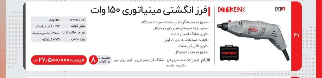 فرزمینیاتوری کرون 