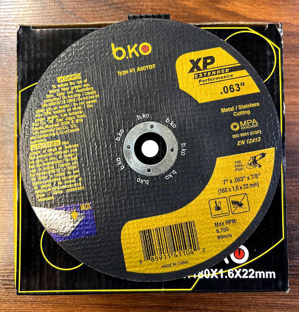 استیل بر 1,6×180 بکو