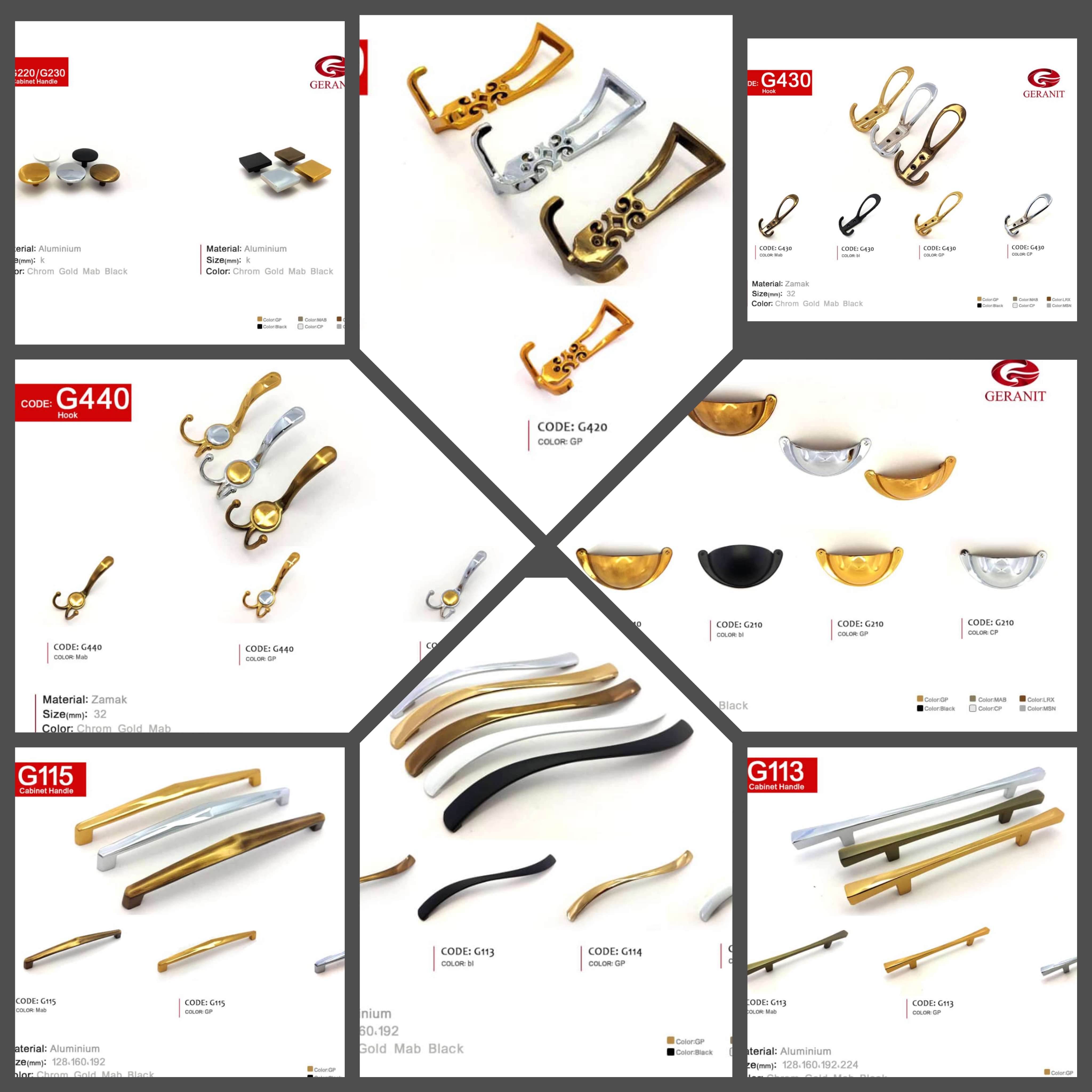 دستگیره کابینت گرانیت 