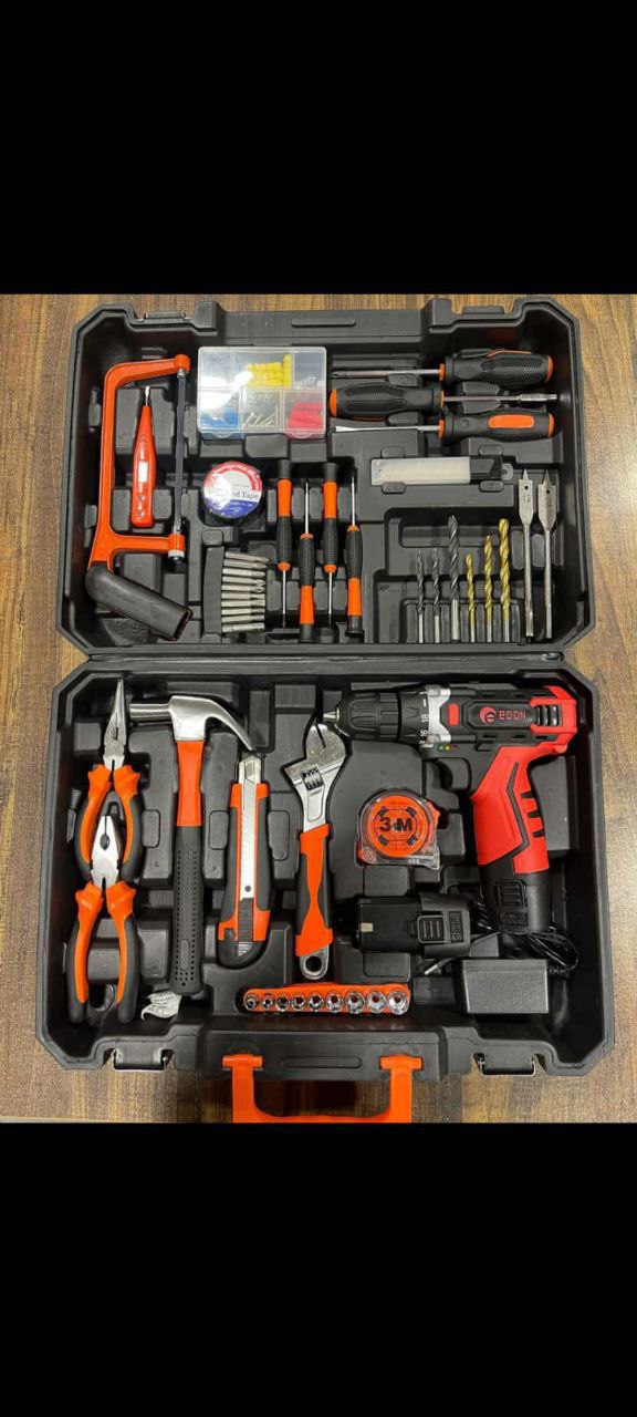 کیت کامل دریل شارژی ادون