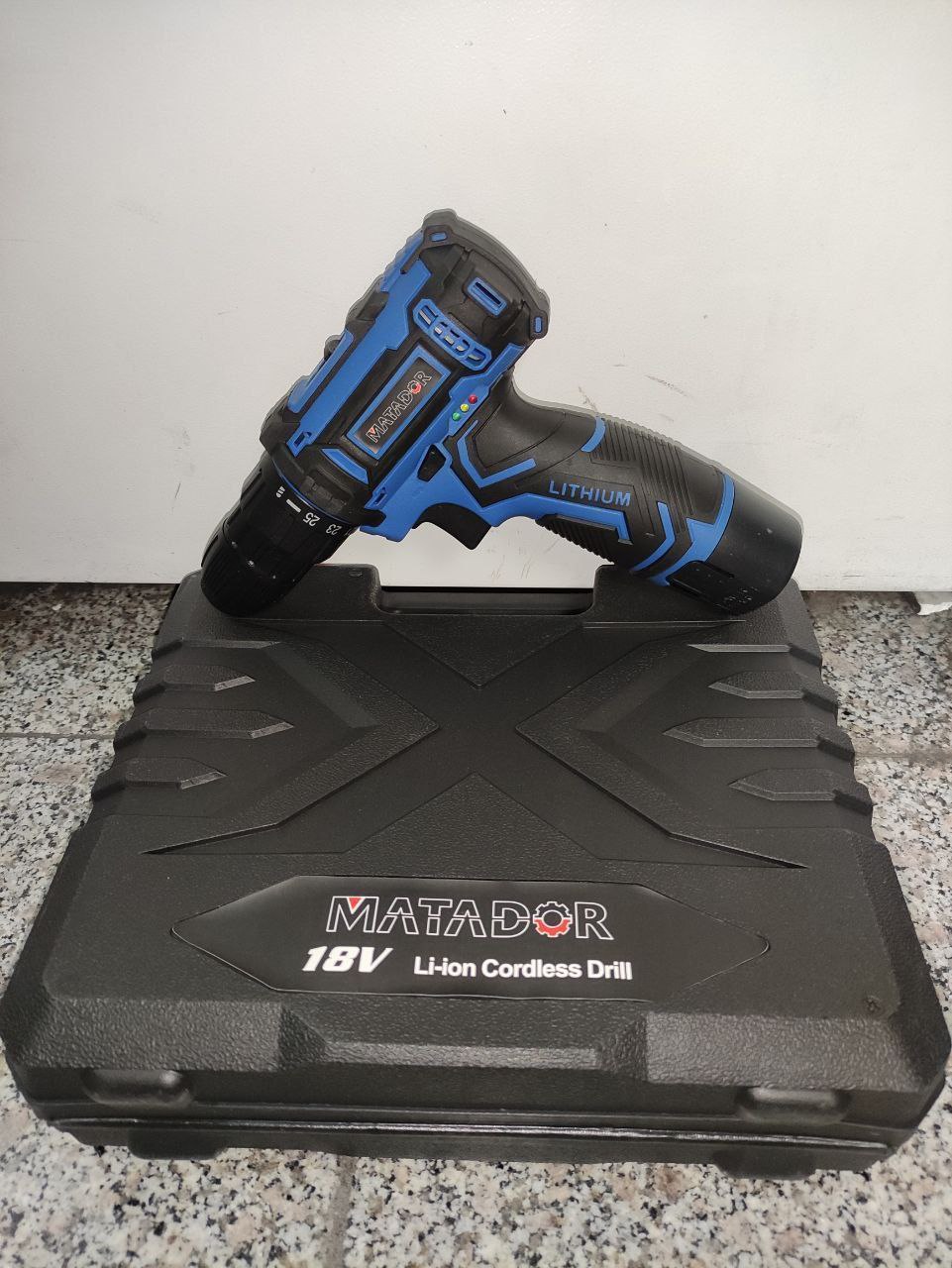#دریل_شارژی_۱۸_ولت_لیتیوم_ماتادور  