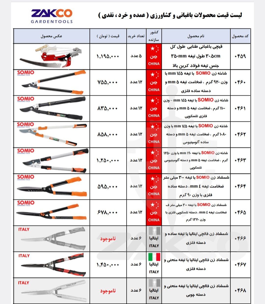 ادوات کشاورزی سنتر تولز