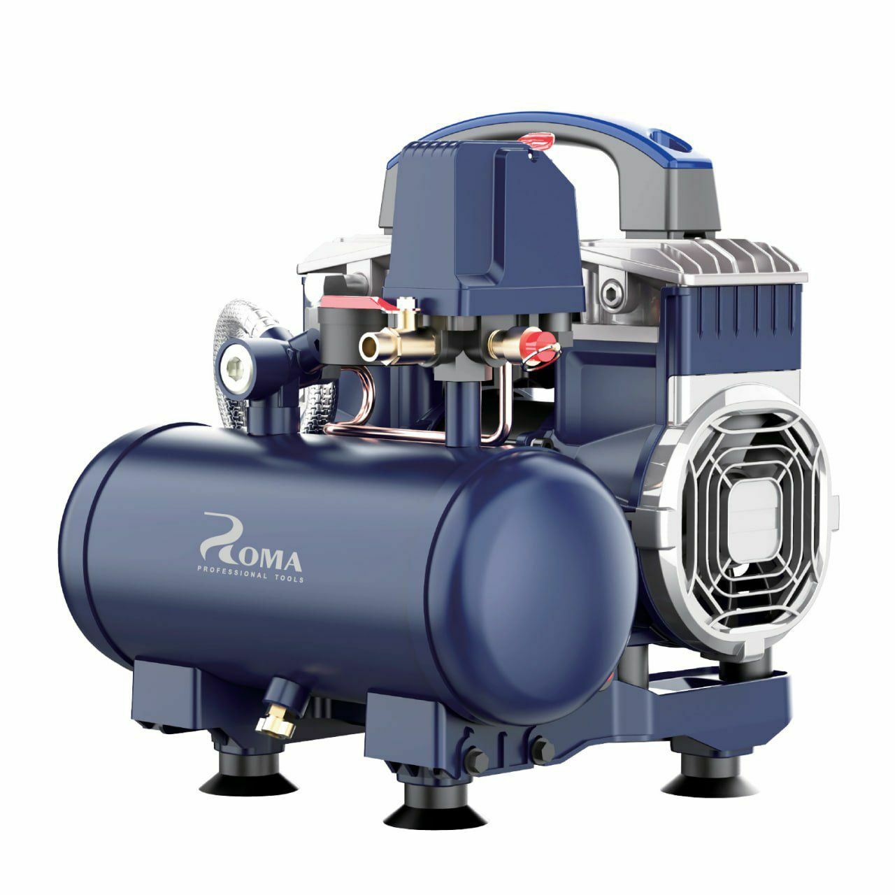 کامل ترین و متنوع ترین کمپرسور باد روما در ایران 