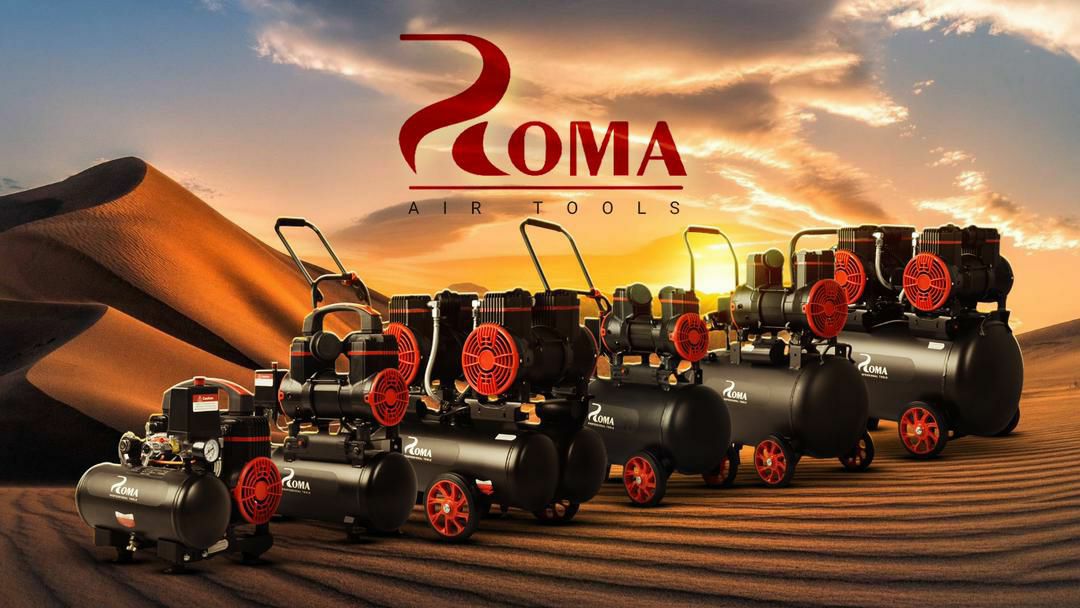 کامل ترین و متنوع ترین کمپرسور باد روما در ایران 