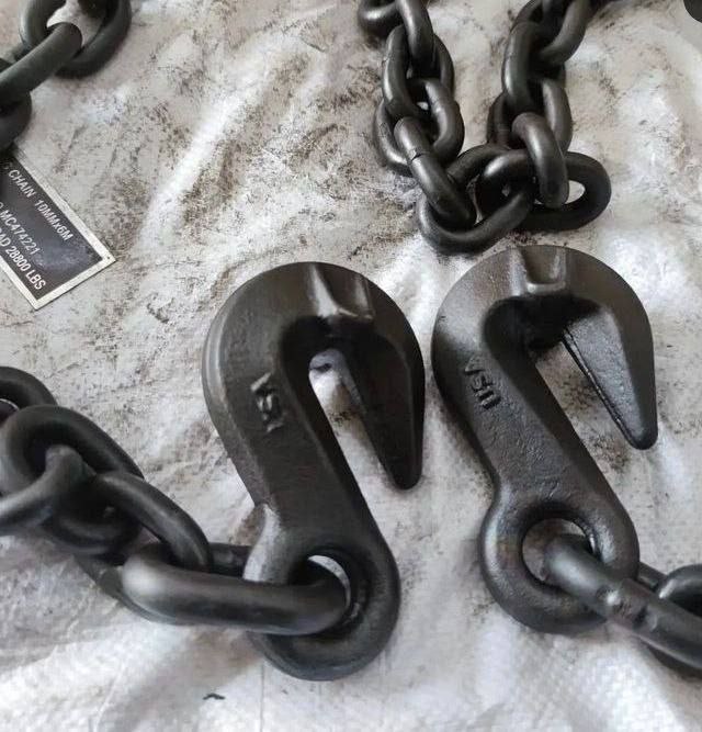 تهیه و توزیع زنجیر های ۶ متری یا ۹ متری ........بیشتر در تریلرهای حمل بار بین شهری برای مهار کانتینر