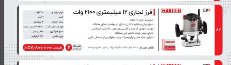 اوورفرز ۱۱۰۰۱   کرون 