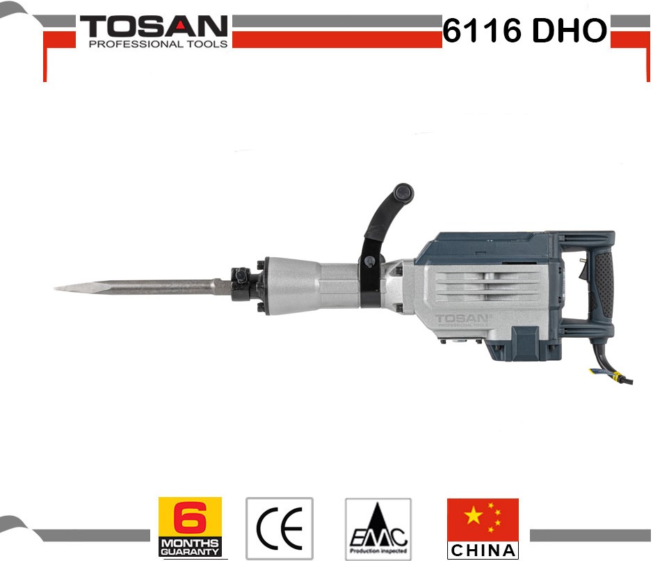 چکش تخریب 16 کیلویی روغنی توسن _ 6116DHO