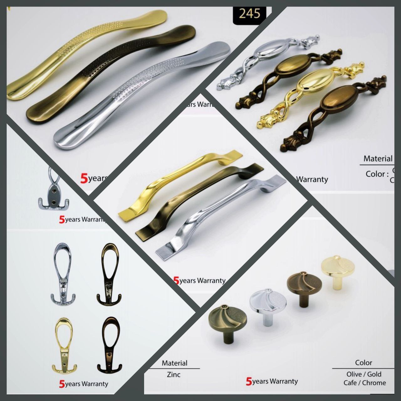 دستگیره کابینت آیکان 