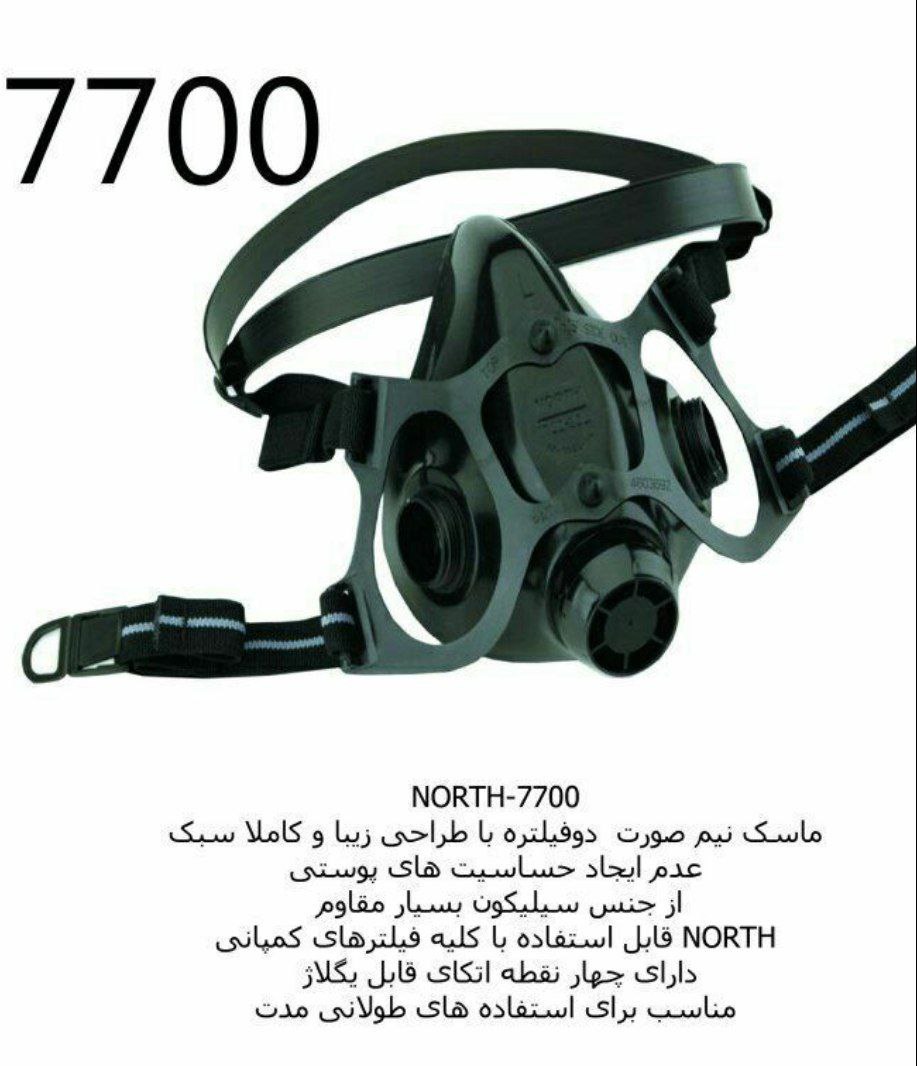 ماسک نیم صورت 7700