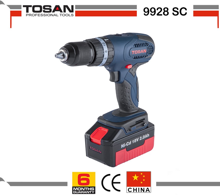 پیچ گوشتی شارژی توسن _ 9928SC