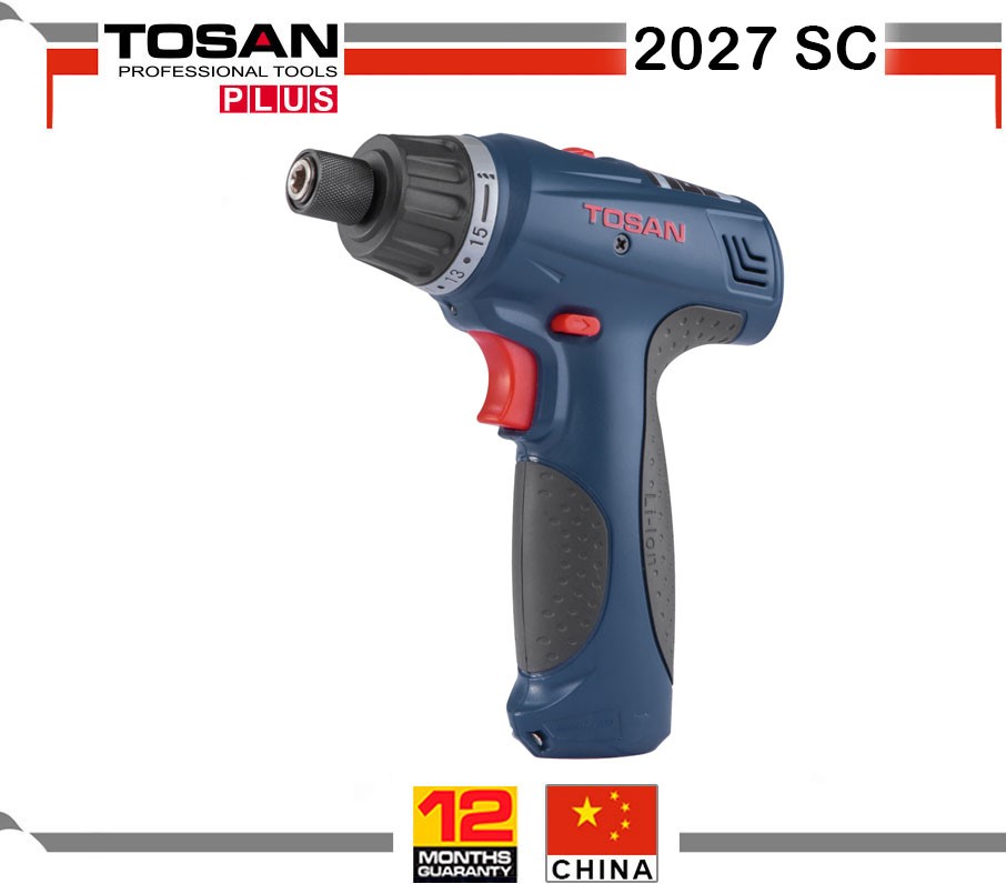پیچ گوشتی شارژی توسن _ 2027SC