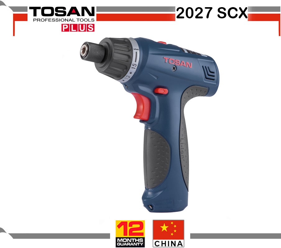 پیچ گوشتی شارژی توسن _ 2027SCX
