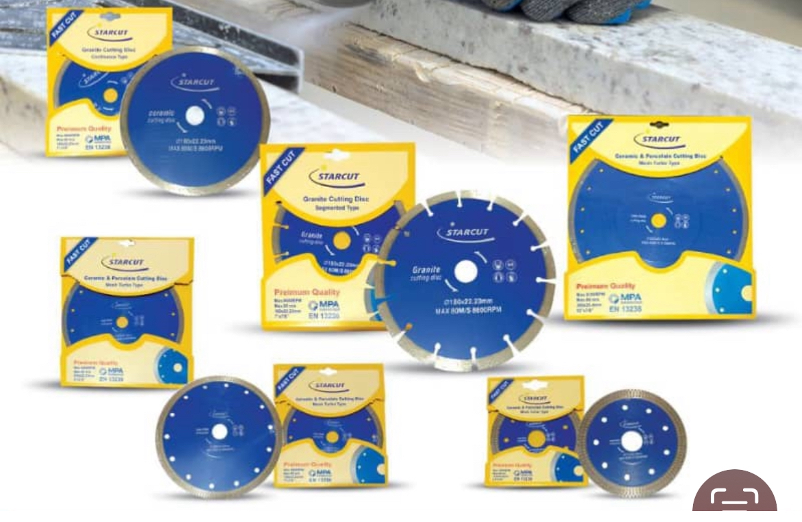  تیغه های پرسلان بر گرانیت بروسرامیک براستارکات