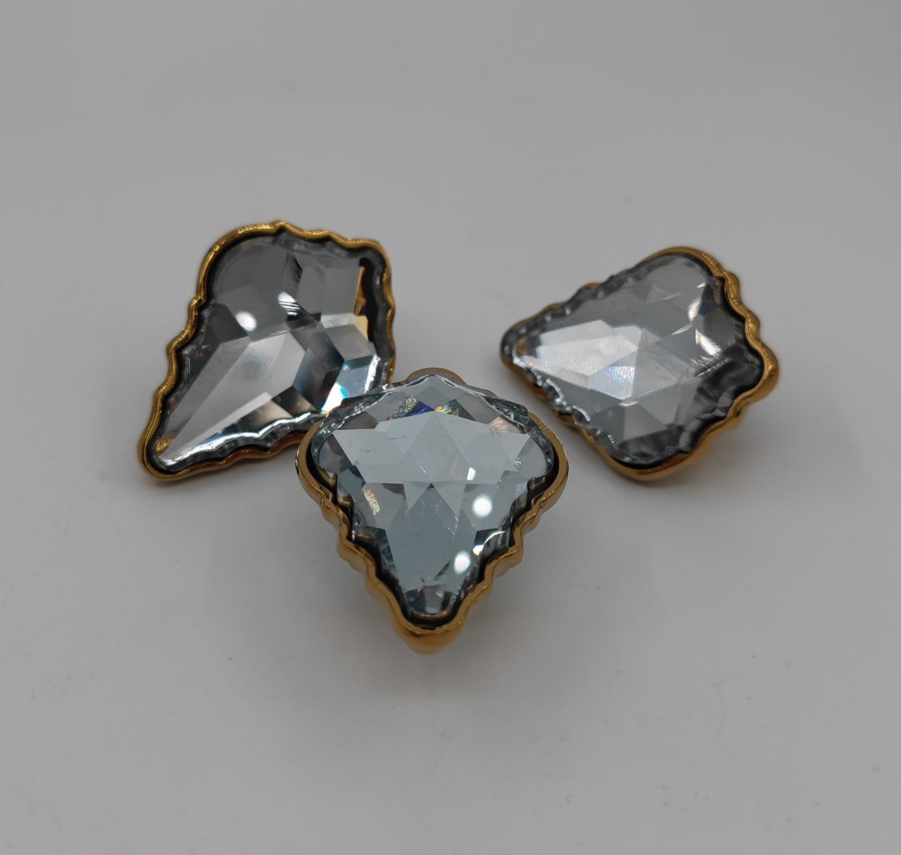 دستگیره تک پیچ کریستالی چینی 