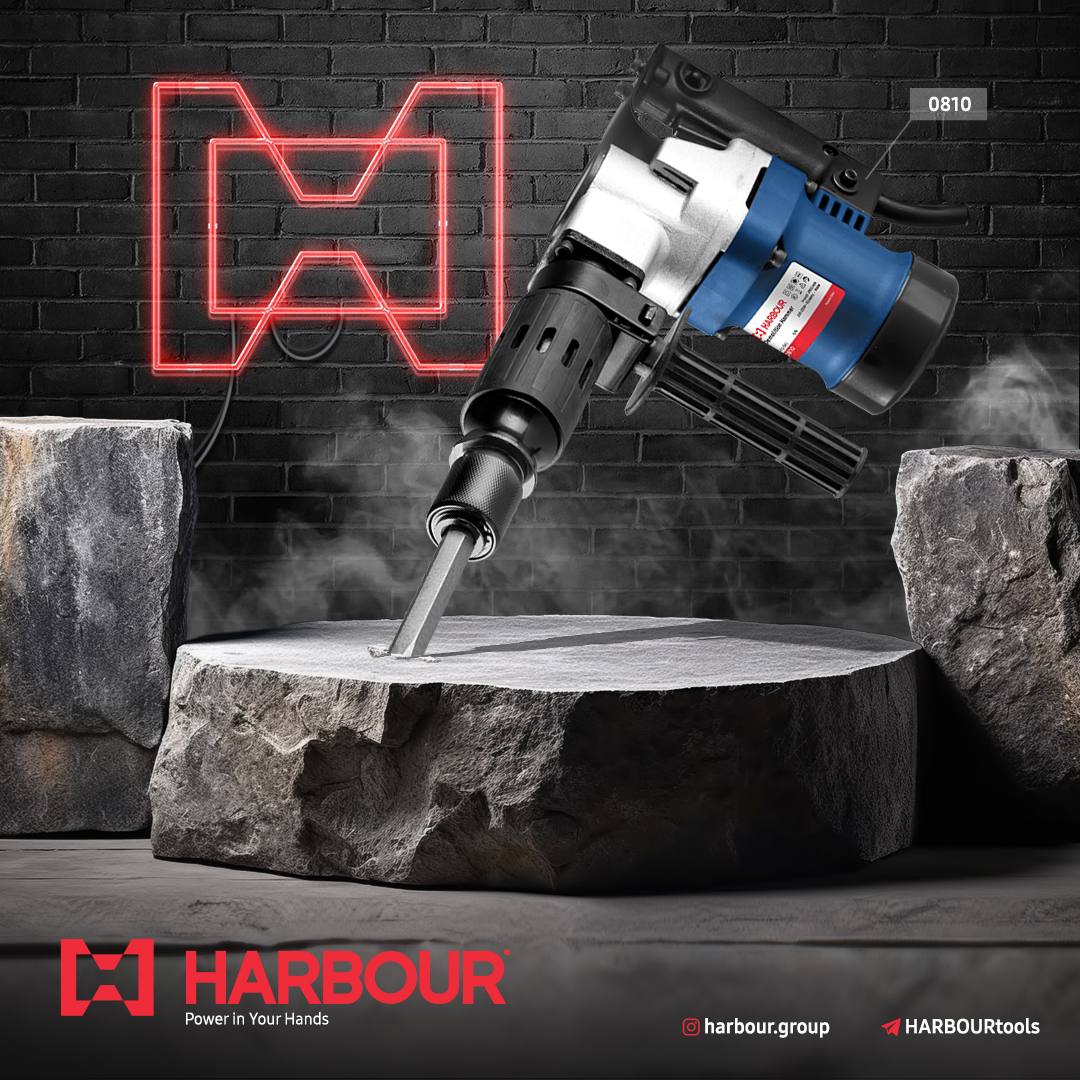 Demolition Hammer(بتن کن) HARBOUR هاربِر قدرتی در دستان شما ثبت سفارش: تماس با 09102330231 آدرس کانا