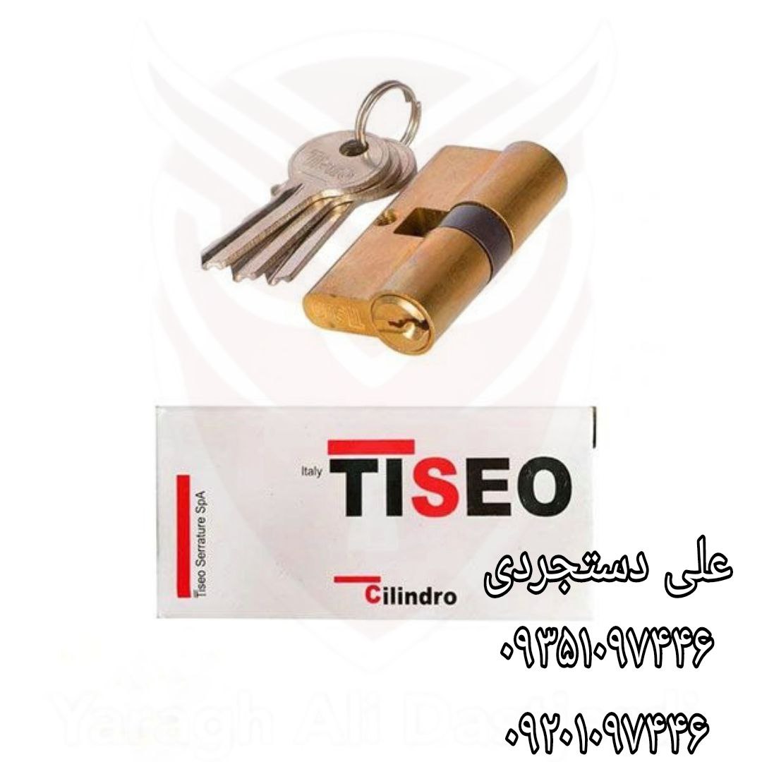 سیلندر ۶ کلید معمولی تیزو TISEO کارتن ۱۵۰ عدد