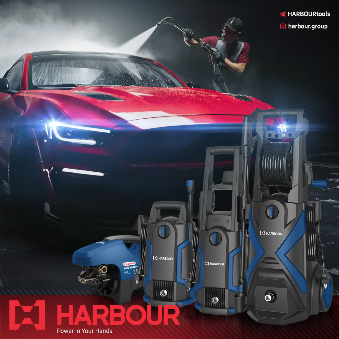 High Pressure Washer(کارواش) HARBOUR هاربِر قدرتی در دستان شما ثبت سفارش: تماس با 09102330231 آدرس ک
