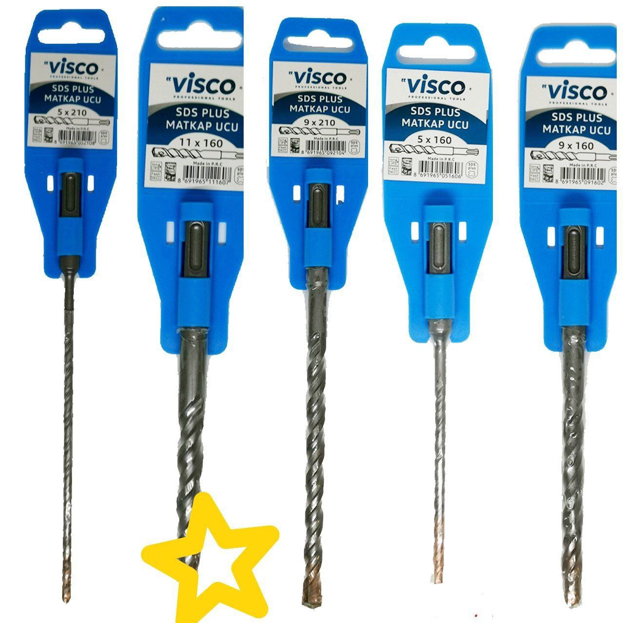 مته چهارشیار ویسکو نمره فرد 