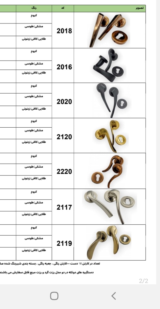 #دستگیره_پلاک_رزت #دستگیره_درب_چوبی دستگیره پلاک و دستگیره رزت  ITok بر گرفته از برترین مدل های دستگ