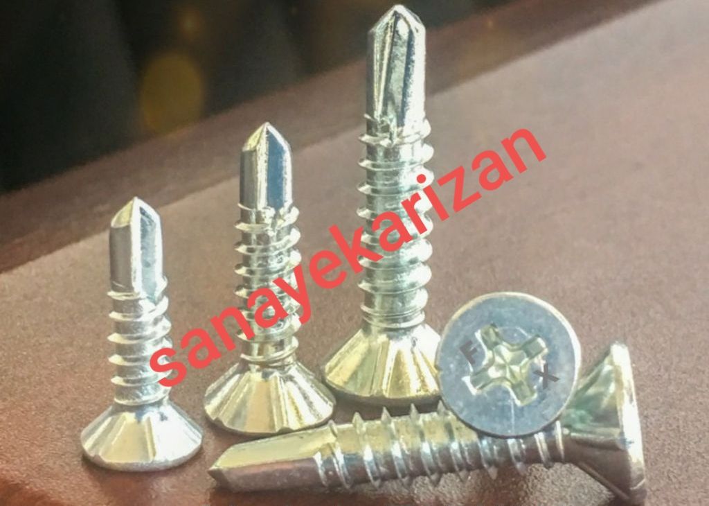 پیچ سرتخت مته ای