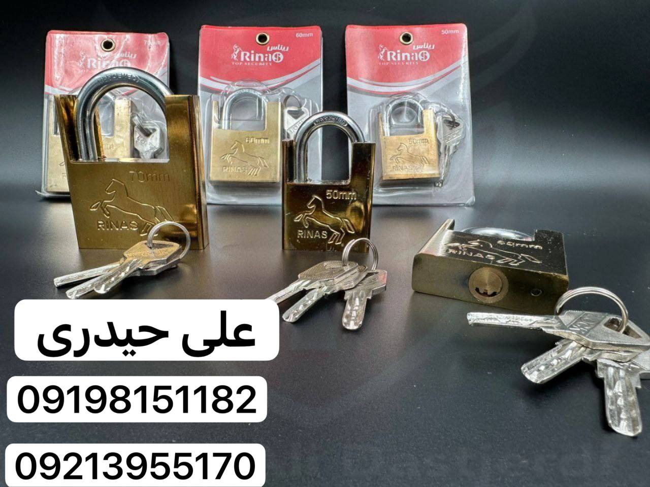قفل آویز گارددارریناس RINAS