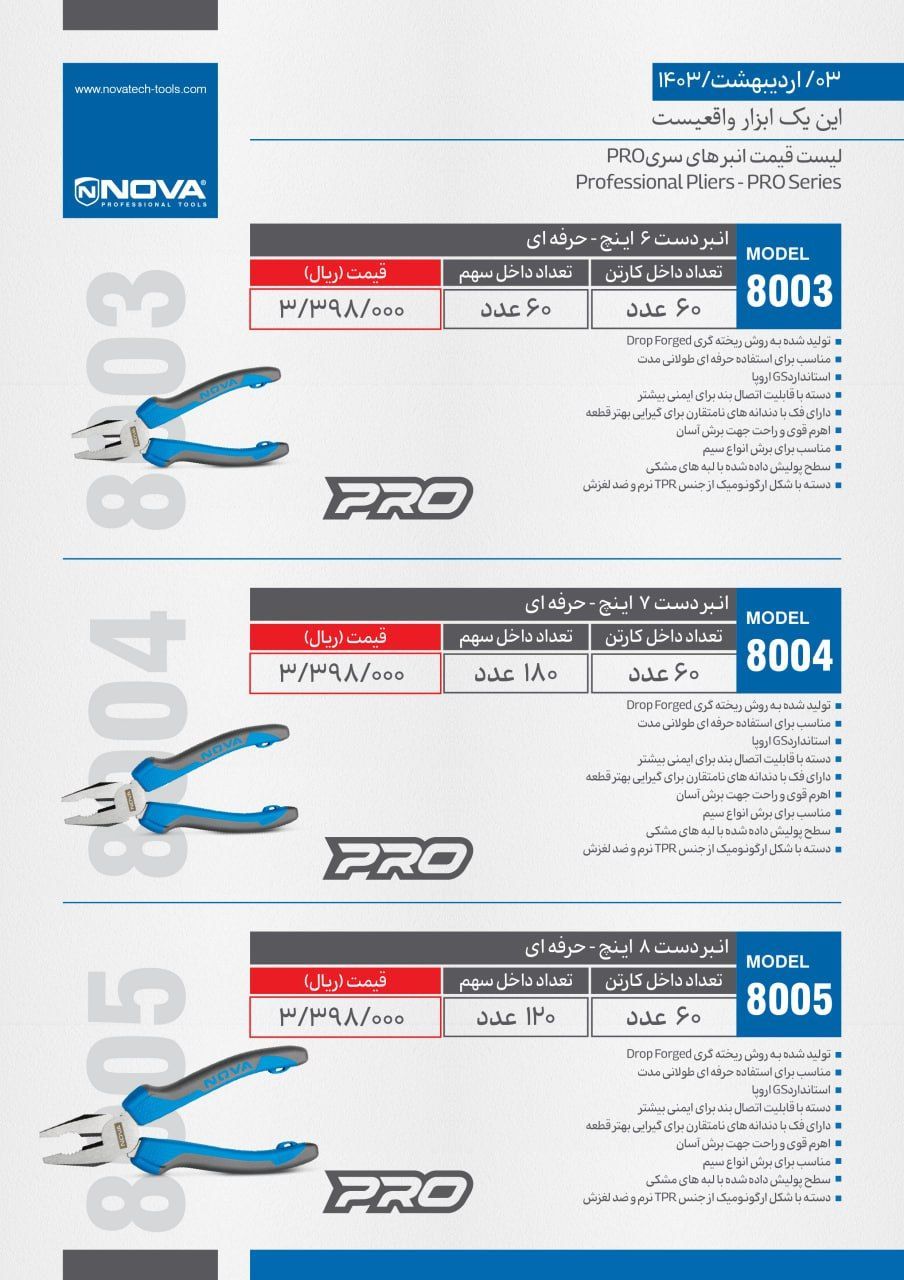 انبردست نووا