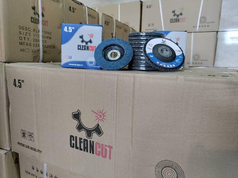 توزیع سنباده فلاپ درجه یک برند CLEAN CUT (کلین کات)