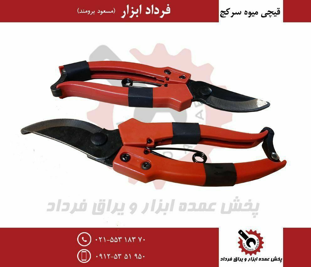 قیچی میوه چینی وکیومی سرکج