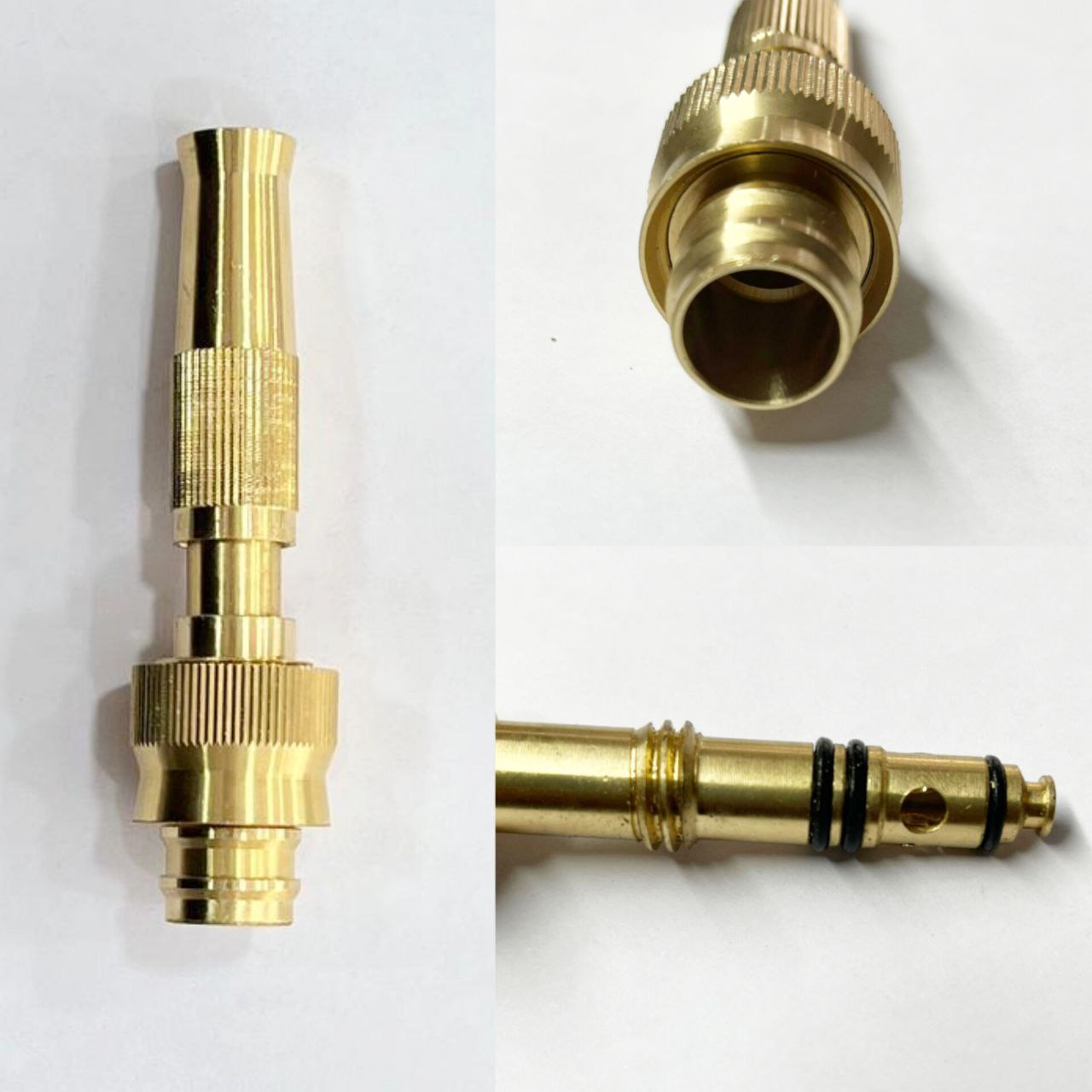 کارواش مهره دار برنجی ۳ سوراخ