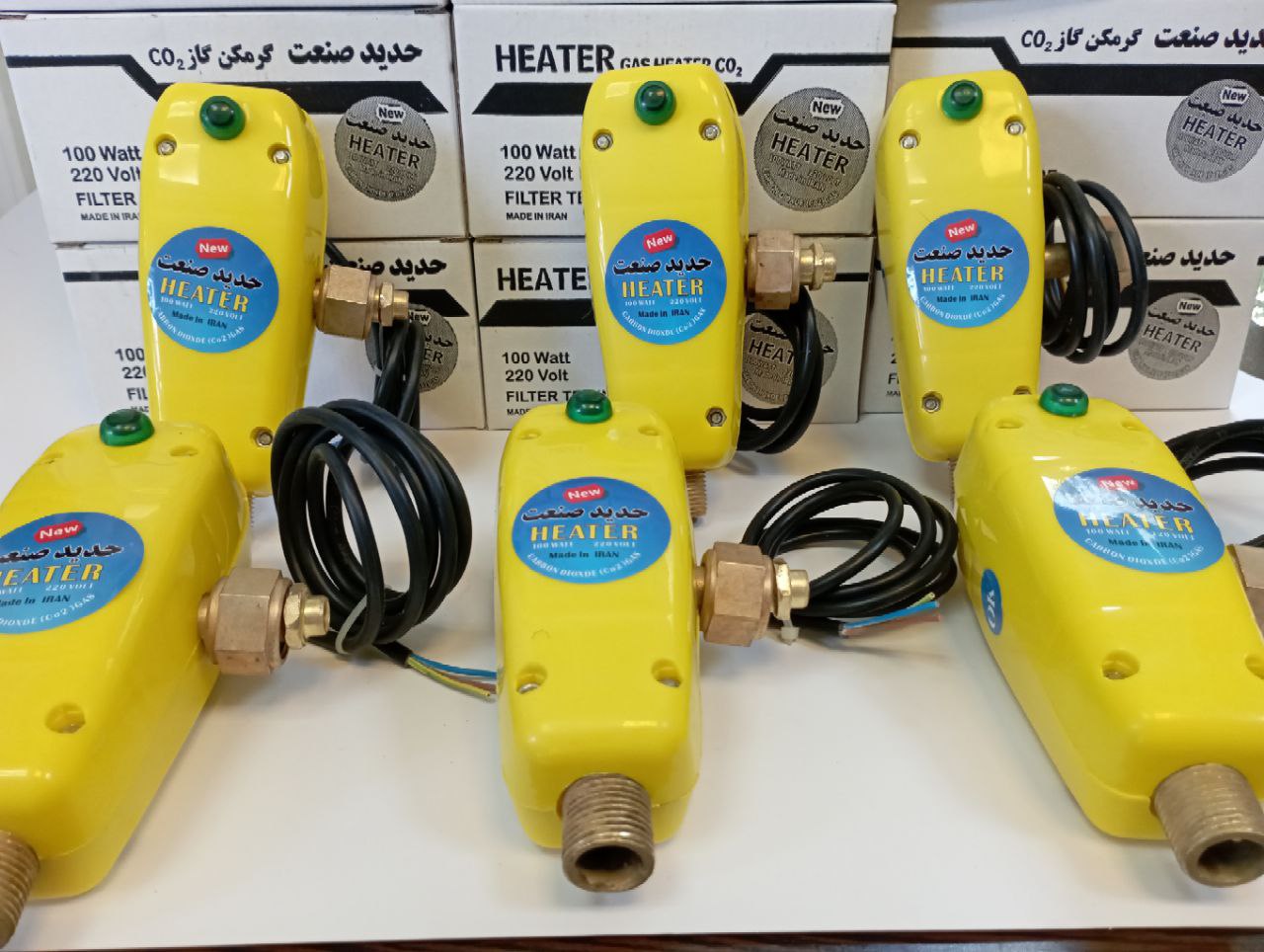 گرمکن گاز co2