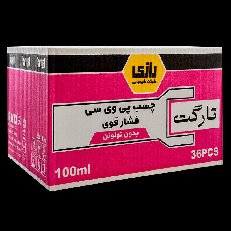 چسب پی وی سی فشار قوی تارگت رازی