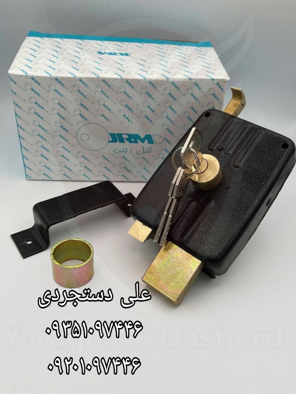 قفل حیاطی کلید کامپیوتری طرح کالی رجبی RAJABI کارتن ۲۴ عدد