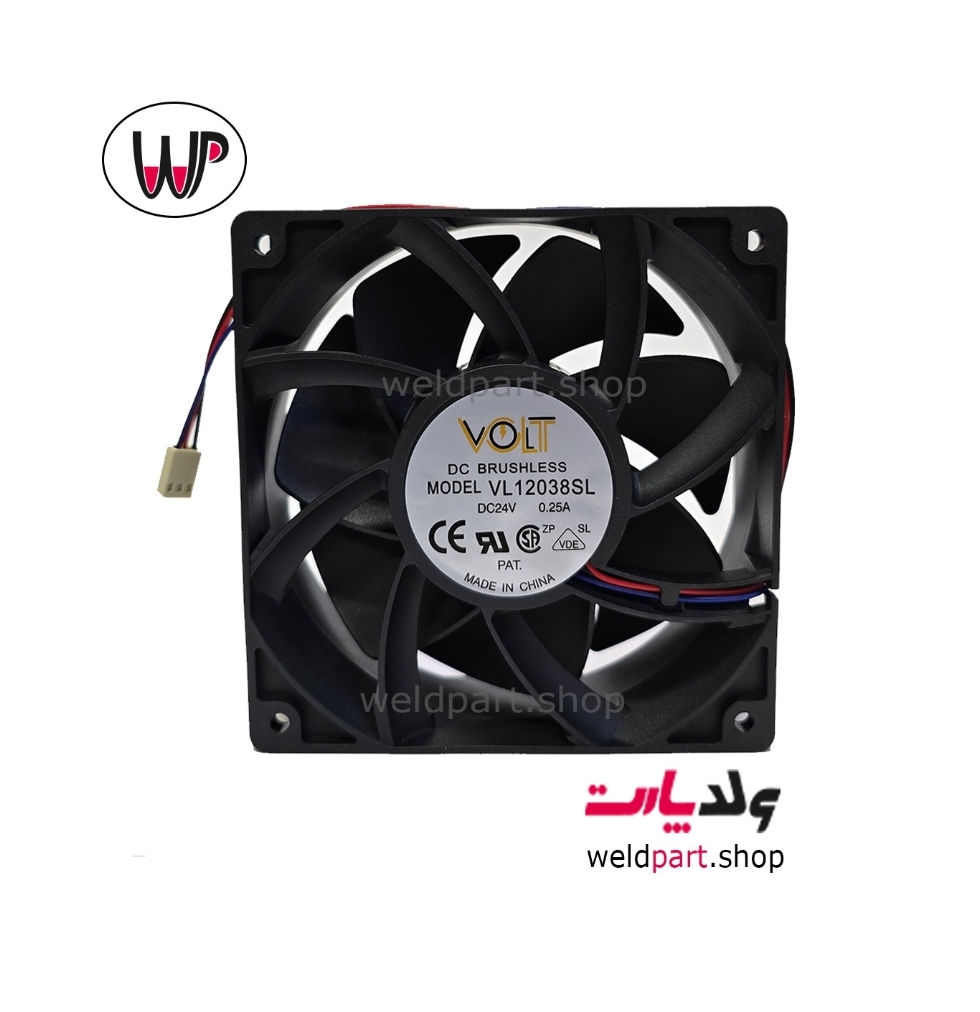 فن۱۲سانت ۲۴ ولت ۲۵۰ میلی امپر پهن