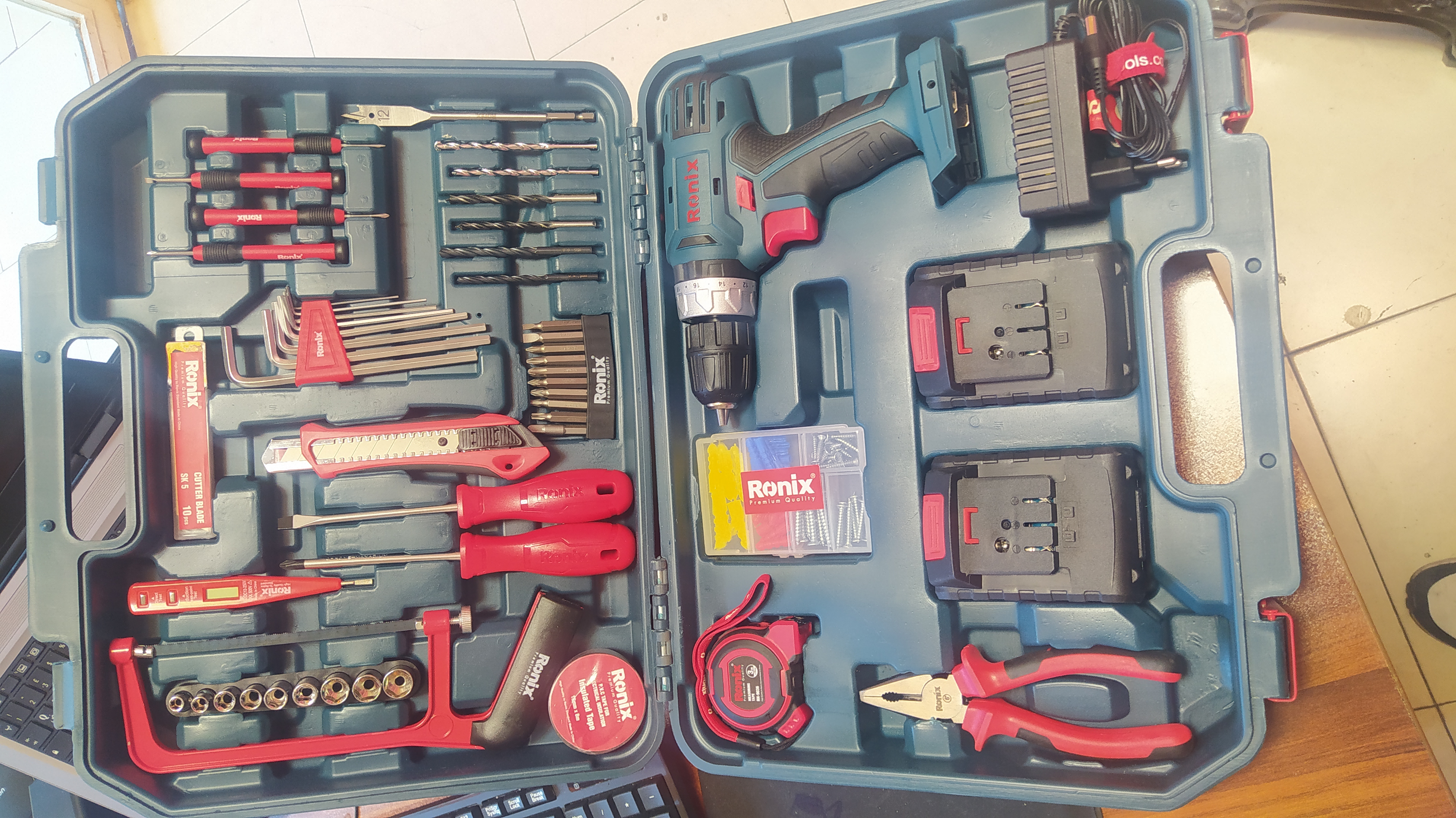 کیت دریل شارژی RS-8018