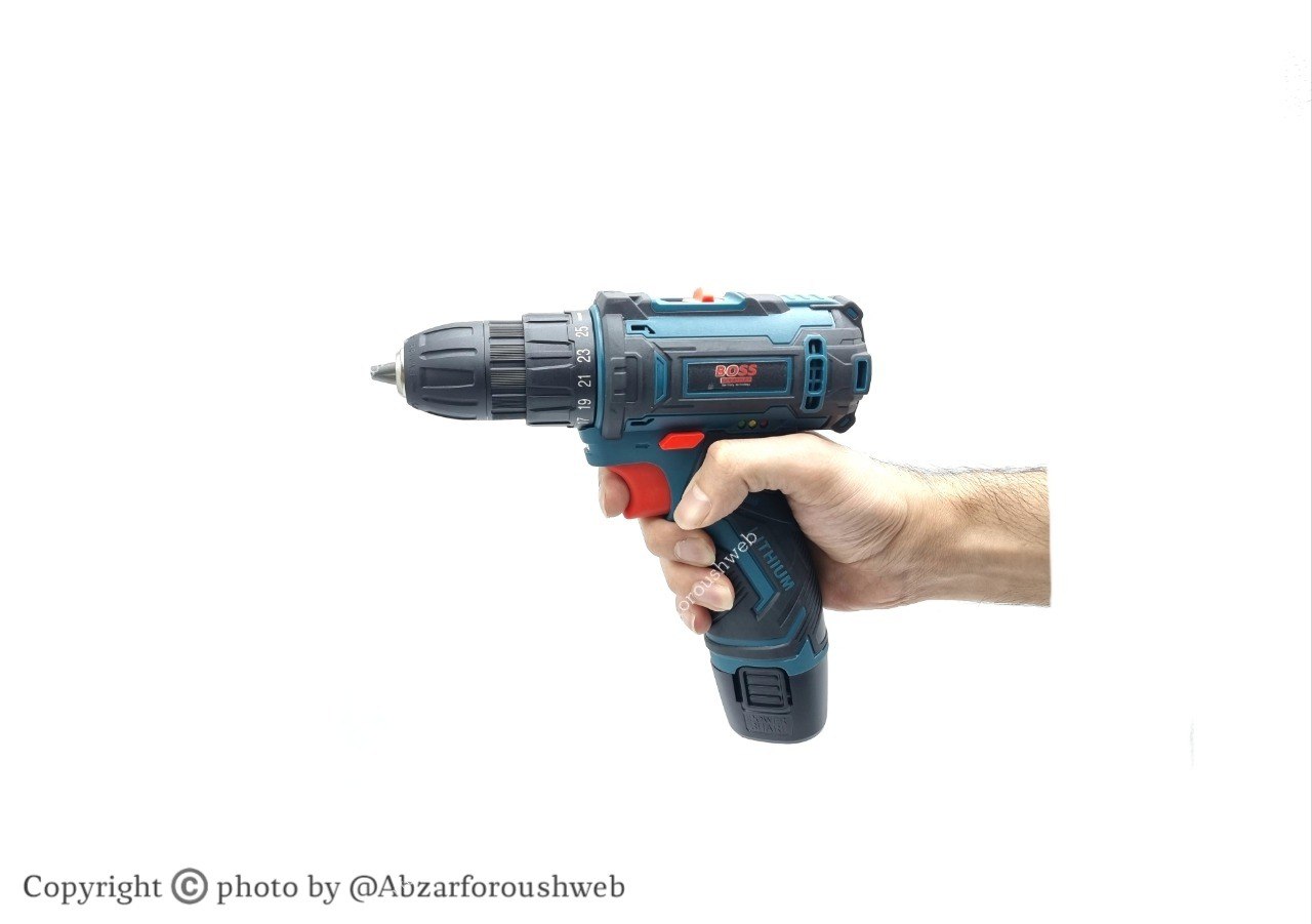 ⭐️ دریل شارژی ۱۸ ولت تک باتری باس