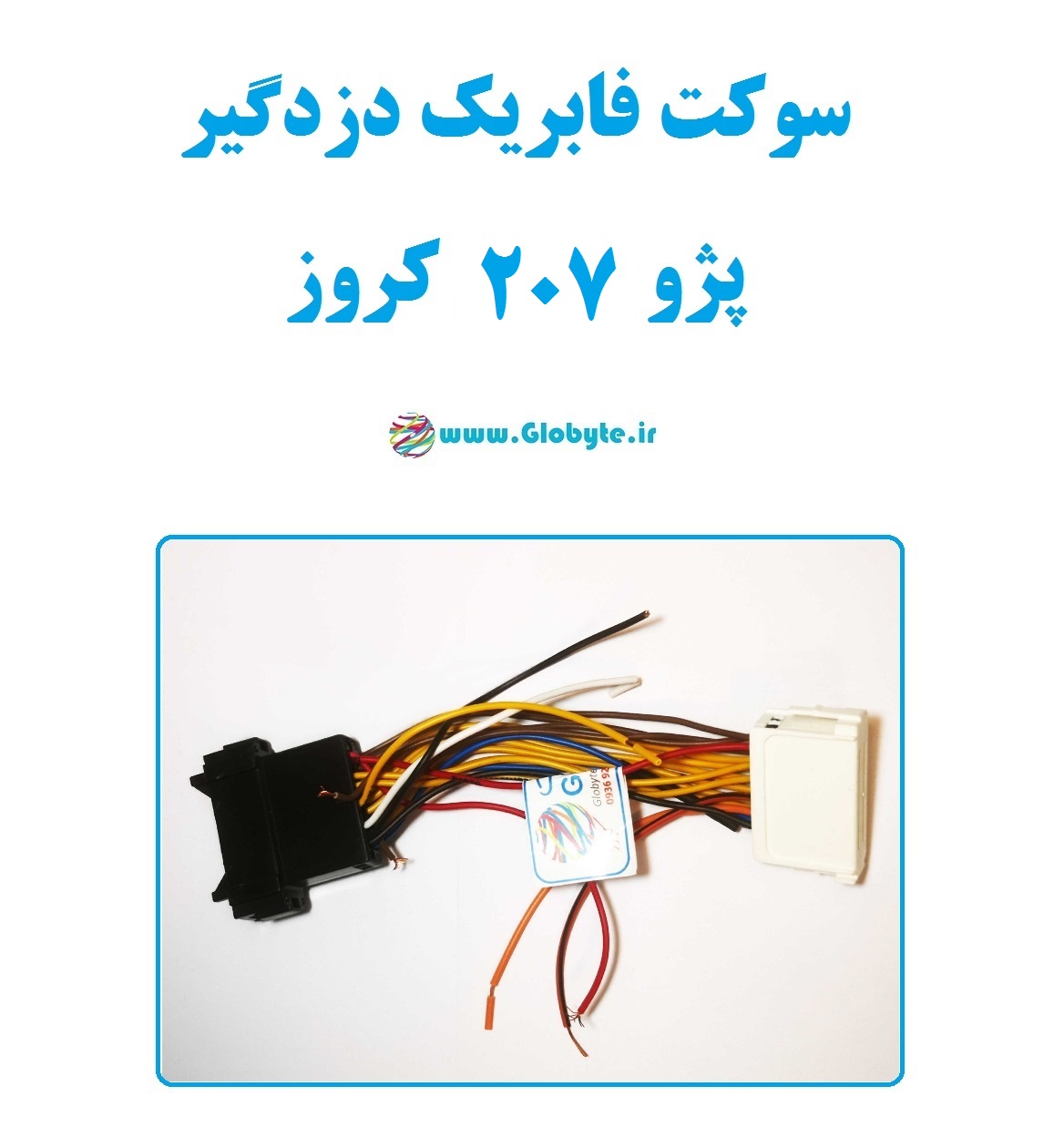 سوکت فابریک دزدگیر پژو 207 کروز (اکوماکس)