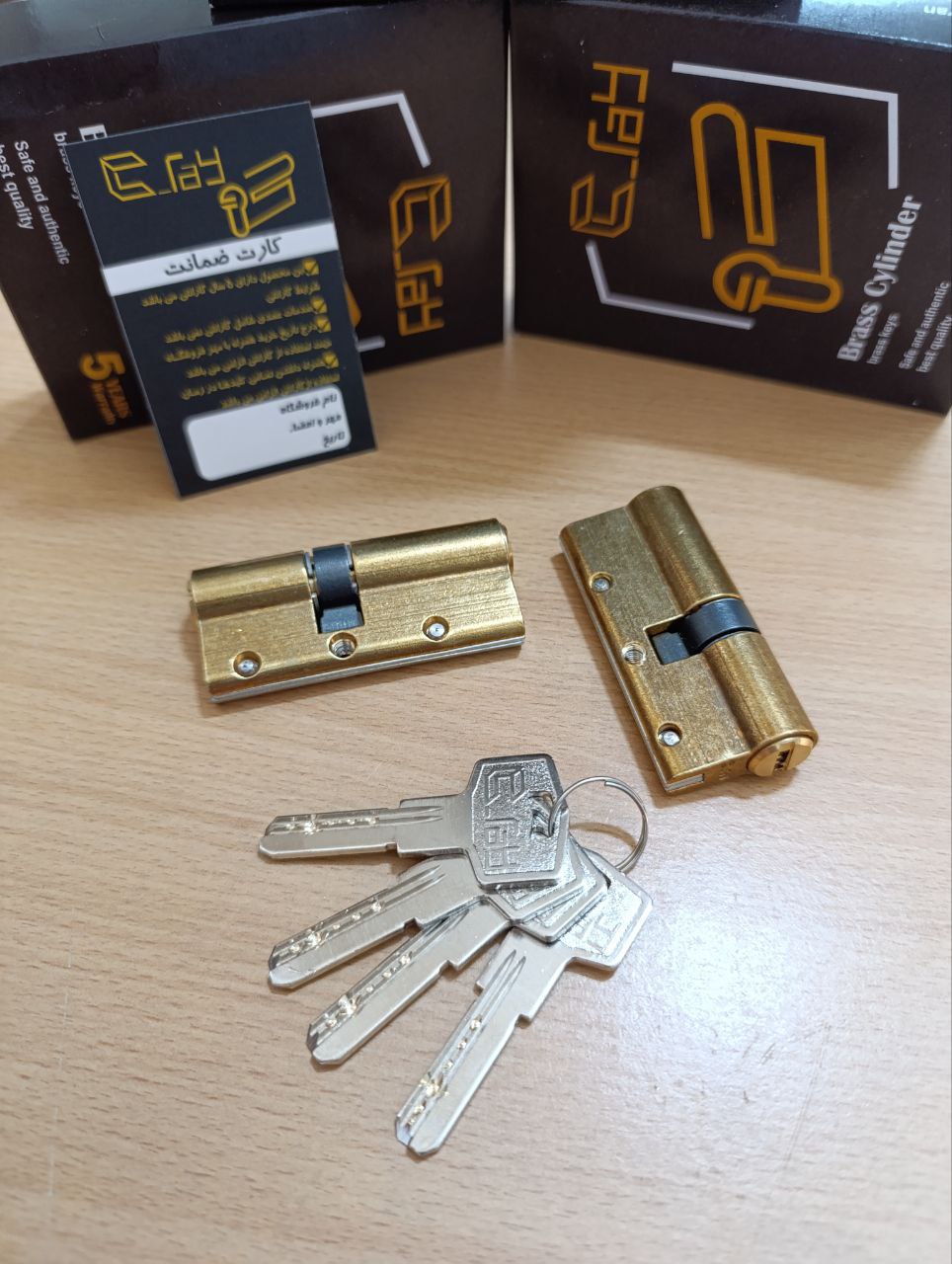  سیلندر 7 تمام برنجی C.ray کلید ویژه تسمه دار 🟡 دارای ضمانت تعویض کارتن 60 عددی لینک کانال واتساپ ht