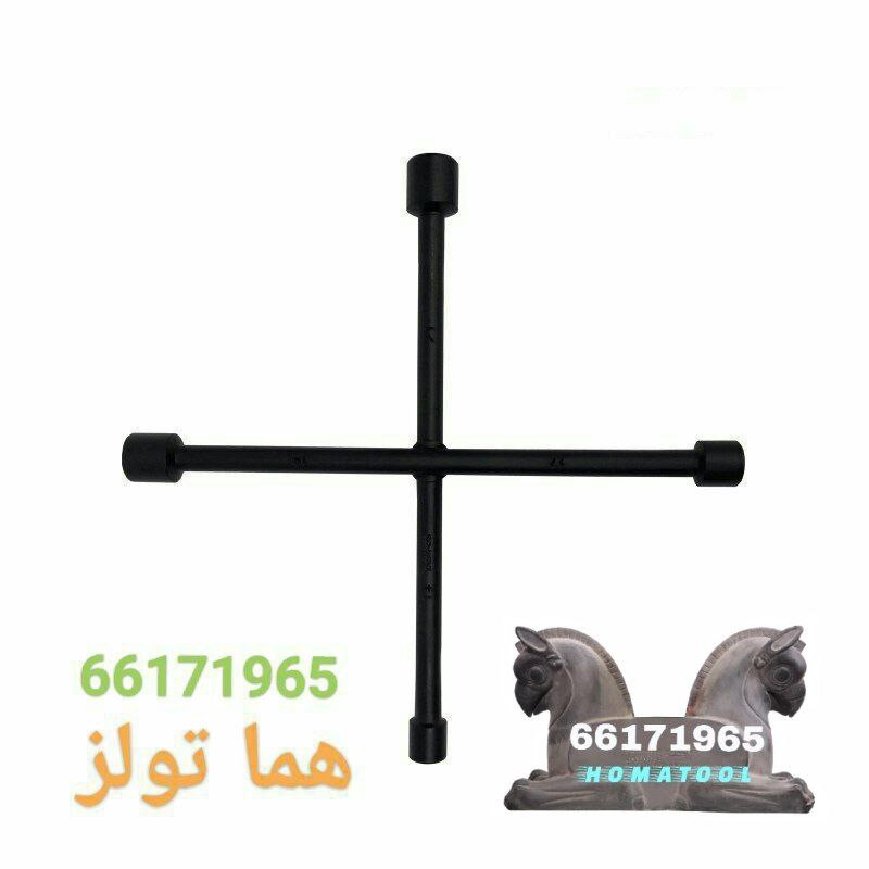 آچار چرخ چهار پر مشکی