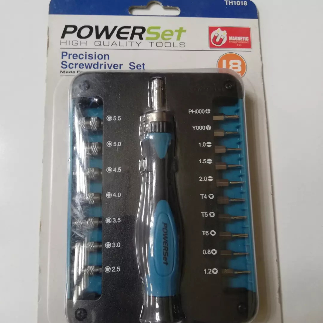 توزیع پیچ گوشتی موبایلی ١٨ عددی درجه یک POWER Set 